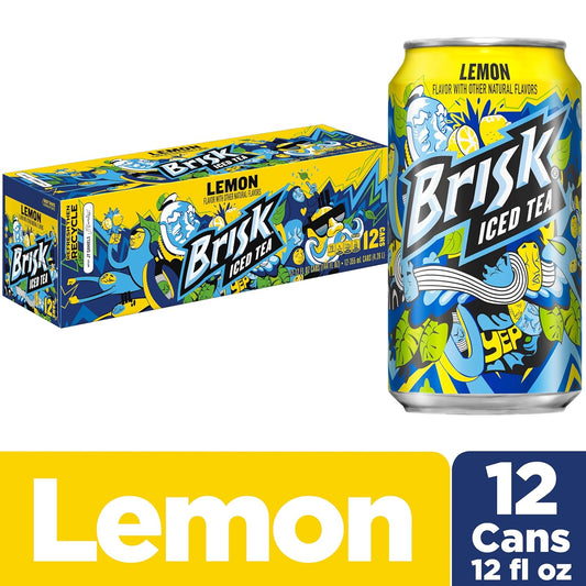 Brisk_Lemon_Iced_Tea,_12_Fl_Oz_Cans_(Pack_of_12)