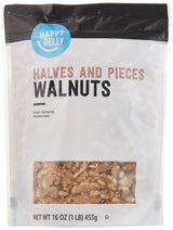 Happy Belly California Walnuts Halves and Pieces, 40 ounce