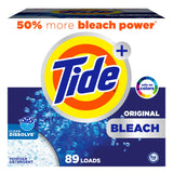 Tide Powder Laundry Detergent with Bleach, Original Scent