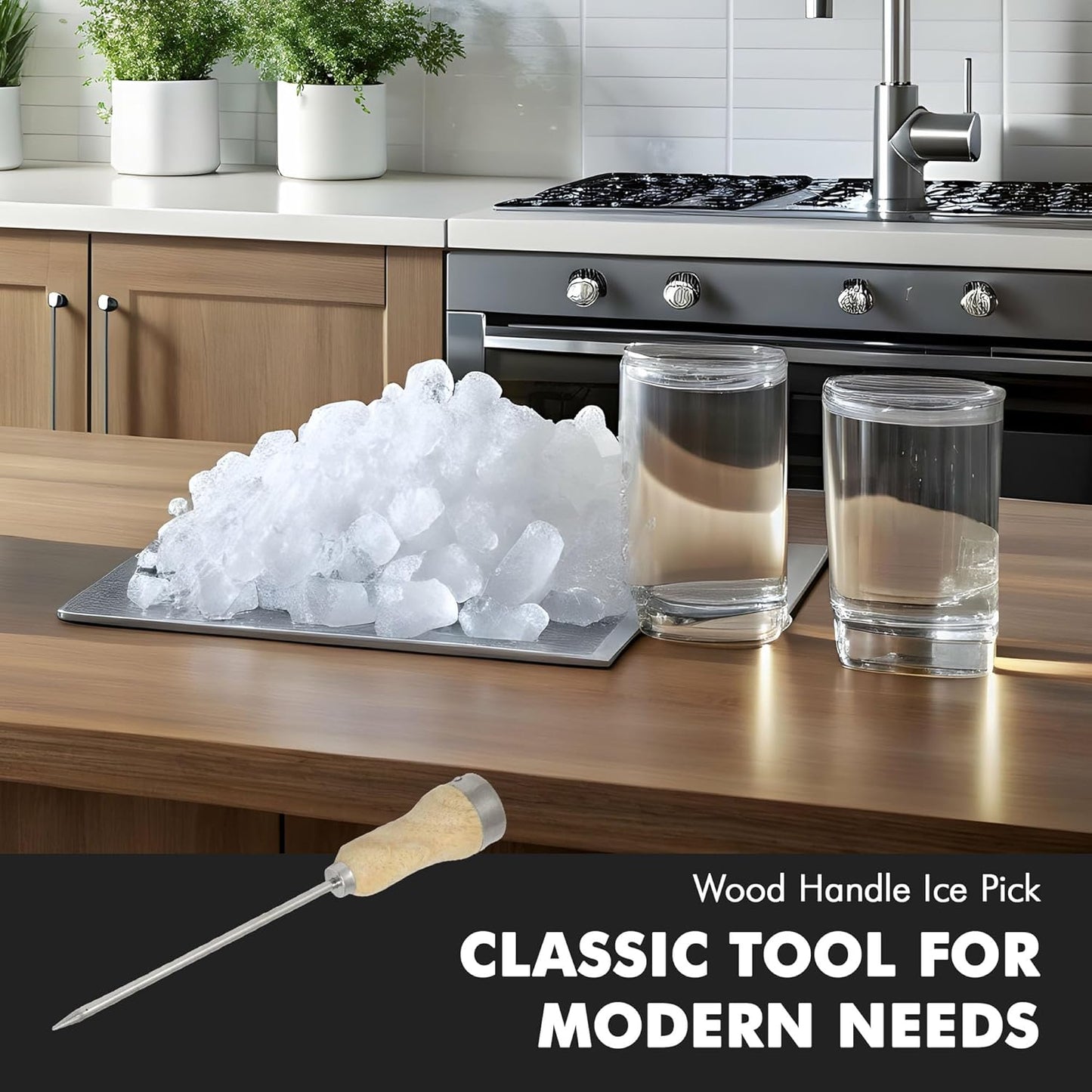 Chef_Craft_-_Select_Wood_Handle_Ice_Pick,_Plated_Steel_Ice_Breaking_Tool_with_Wooden_Handle,_10_inches_in_Length_6_inch_Blade,_Great_for_Breaking_Ice_in_Freezer