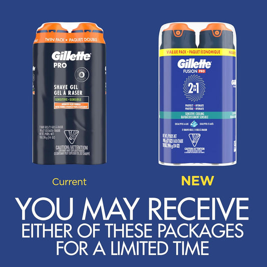 Gillette_PRO_Shaving_Gel_For_Men_Cools_To_Soothe_Skin_And_Hydrates_Facial_Hair,_TWIN_PACK_-_Total_14oz,_ProGlide_Sensitive_2_in_1_Shave_Gel
