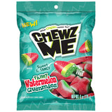 ChewzMe Watermelon Gummies, Sour Gummy Candy, 6 oz (Pack of 1)