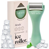 Kitsch Ice Roller for Face – Stainless Steel Ice Face Roller to Reduce Puffiness, Redness & Headaches – Cooling Facial Roller for Skin Care, Irritation Relief & Spa-Like Experience at Home