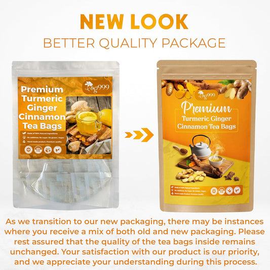 TOG999,_60_Bags_Premium_Turmeric_Ginger_Cinnamon_Tea,_Improve_Digestion,_Support_Brain,_Weight,_Skin_and_Sleep,_Eco-Conscious_Tea_Bags_and_Premium_Natural_Ingredients._Turmeric_Ginger_Herbal_Tea._No_Sugar,_No_Caffeine,_No_Gluten,_Vegan.