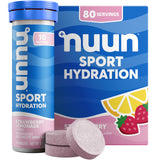 Nuun Sport Electrolyte Tablets with Magnesium, Calcium, Potassium, Chloride & Sodium, Gluten Free & Vegan
