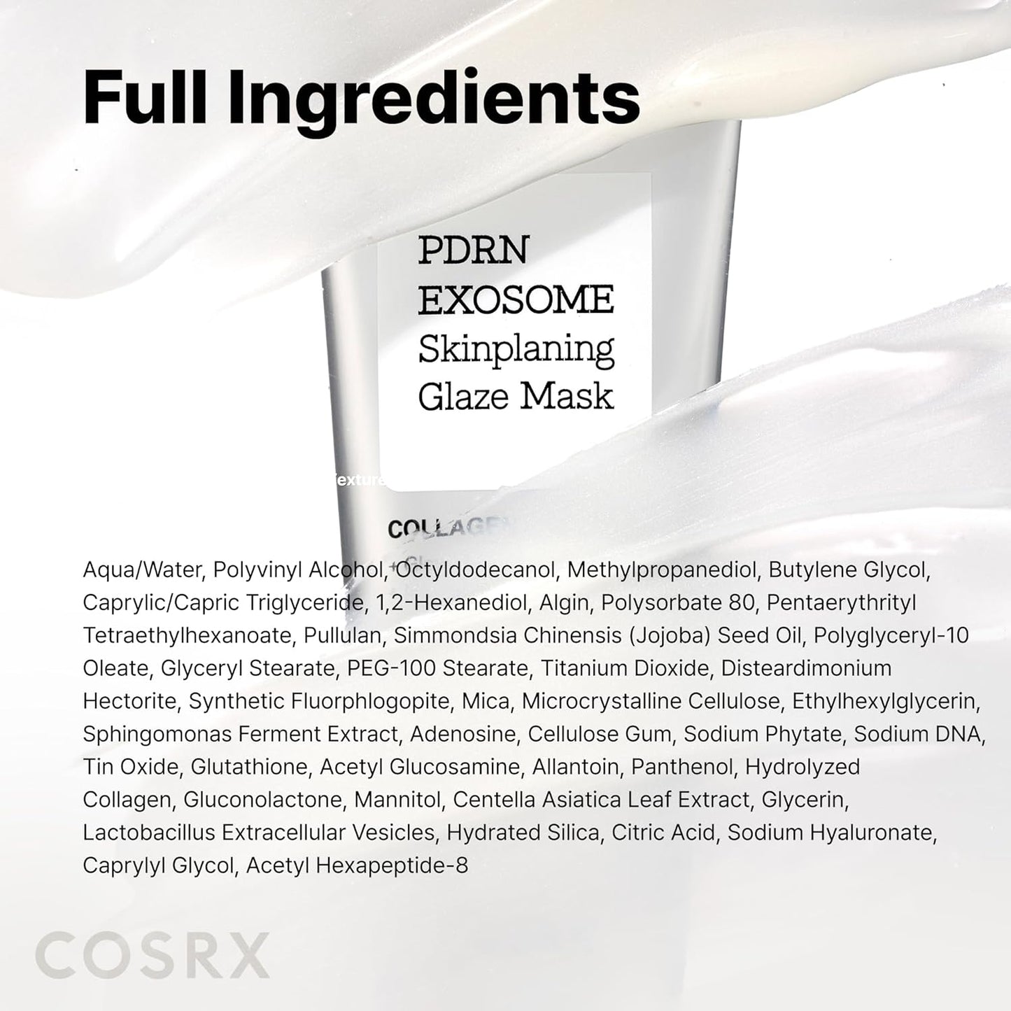 COSRX_PDRN_EXOSOME_Glaze_Wrapping_Mask_with_SALMON_DNA_PDRN,_Instant_Glow,_Easy_Peel-Off_Overnight_Mask_for_Glass_Skin,_Firmness,_Elasticity_&_Skin_Texture_Care,_Mothers_day_gifts_Korean_Skin_Care