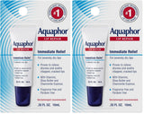 Aquaphor Lip Repair Ointment - Long-lasting Moisture to Soothe Dry Chapped Lips - .35 fl. oz. Tube