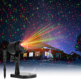 Christmas Projector Laser Lights Outdoor Red and Green Starry Projection Light 3 Working Modes Waterproof Plug in Mountable Landscape Lights for Holiday Xmas Indoor Party New Year Decoration Show
