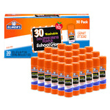 Elmer's Disappearing Purple School Glue Sticks, Washable - Poster, Vision Board, Back to School Supplies