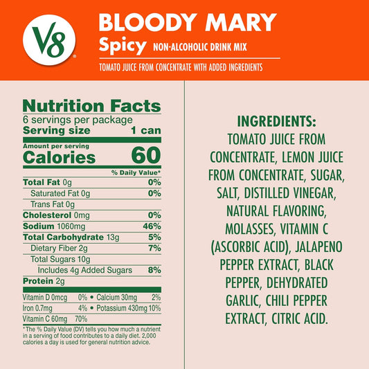 V8_Bloody_Mary_Spicy_Mix,_8_fl_oz_Can_(Pack_of_6)