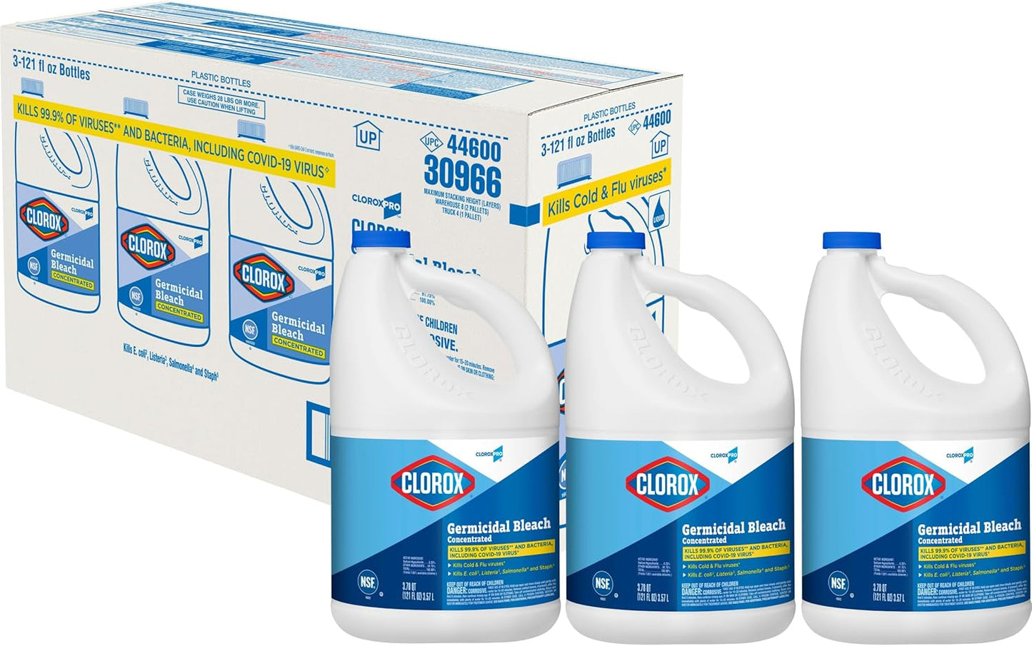 Clorox®_Ultra_Germicidal_Bleach,_121_Oz,_Case_Of_3