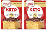 Duncan Hines Keto Friendly Classic Yellow Cake Mix, Gluten Free, Zero Sugar Added, 10.6 oz