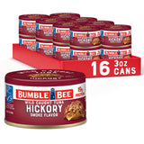 Bumble Bee Snackers - 19g Protein per Serving - No Draining, Ready to Eat - Wild Caught Skipjack Chunk Light Tuna for Snack, Salad, Korean Tuna Bowl - 3 oz Easy Open Can