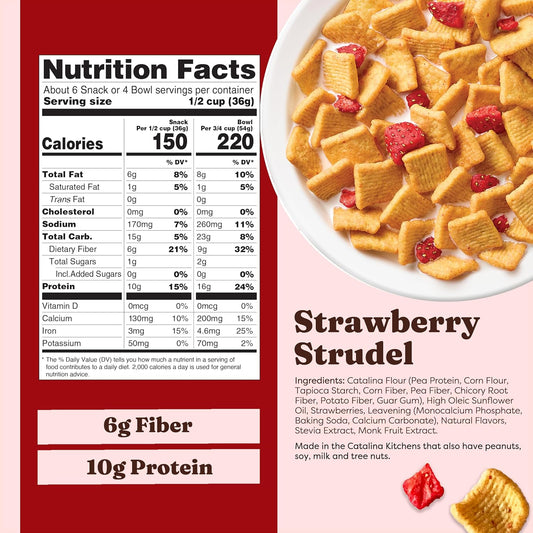 Catalina_Crunch_Protein_Cereal_-_Breakfast_Cereal_with_10g_of_Protein,_No_Added_Sugar_-_Gluten_Free_-_Strawberry_Strudel_-_8_oz_Bag_(Pack_of_1)