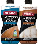 Weiman Wood Floor Polish and Restorer - High-Traffic Hardwood Floor, Natural Shine, Removes Scratches, Leaves Protective Layer