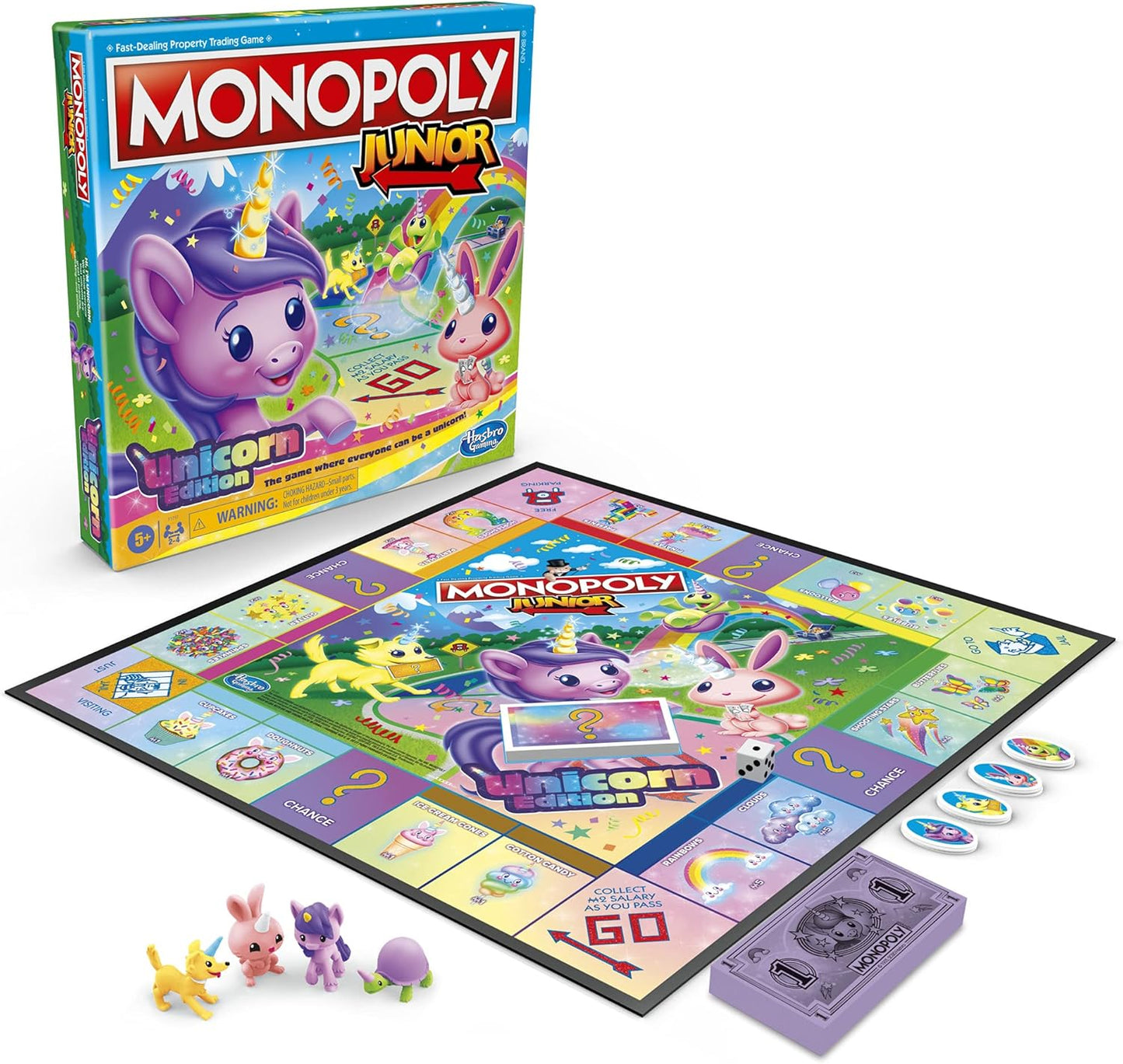 Monopoly_Junior:_Unicorn_Edition_Board_Game_|_Magical-Themed_Indoor_Family_Game_|_2_to_4_Players_|_Preschool_Games_|_Kids_Gifts_|_Ages_5_and_Up_(Amazon_Exclusive)