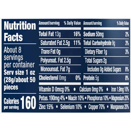 PLANTERS_Lightly_Salted_Cashews,_Cashew_Halves_&_Pieces,_Plant-Based_Protein,_8_Oz_Canister,_Great_Party_Snack