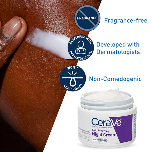 CeraVe_Skin_Renewing_Night_Cream,_Niacinamide,_Peptide_Complex,_and_Hyaluronic_Acid_Moisturizer_for_Face,_1.7_Ounce