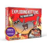 Exploding Kittens: The Board Game - The Action Packed Party Game to Celebrate 10th Birthday - 2-6 Players Aged 7+ - Great for Adults, Teens, Collectors, Kids