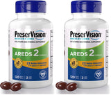PreserVision AREDS 2 Eye Vitamins, #1 Eye Doctor Recommended Brand, Lutein and Zeaxanthin Supplement with Vitamin C, Vitamin E, Zinc, and Copper