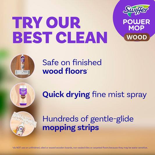 Swiffer_Power_Mop_Wood,_Hardwood_Floor_Cleaner_for_Mopping_Home,_Bathroom,_Kitchen,_All_Purpose_Multi-Surface_Cleaning_Set_includes_PowerMop_Wood,_2_Pads,_1_QuickDry_Lemon_Solution,_&_2_Batteries