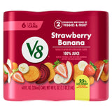 V8 Deliciously Green 100% Fruit and Vegetable Juice, 8 fl oz Can (6 Pack) (Case of 4)