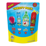 Halloween Candy Variety Pack Bag, 7 Ct Bulk Individually Wrapped Lollipops, Ring Pop, Push Pop, Baby Bottle Pop & Juicy Drop, Birthday Party Favors, Trick or Treat, Halloween Candy Bowls, Kids Gifts