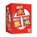 Gripz Mini Baked Snack Crackers, Sweet and Salty Snacks, Variety Pack, 11oz Box (12 Pouches)
