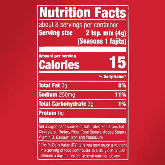 McCormick_Fajita_Seasoning_Mix,_For_Restaurant-Style_Fajitas_at_Home,_Chicken_Fajitas,_Steak_Fajitas,_Shrimp_Fajitas,_Veggie_Fajitas,_1.12_oz