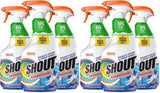 Shout Advanced Laundry Stain Remover Gel for Clothes Laundry, Breaks down stubborn, dried-in, and tough stains, 22oz Spray (Packaging May Vary)