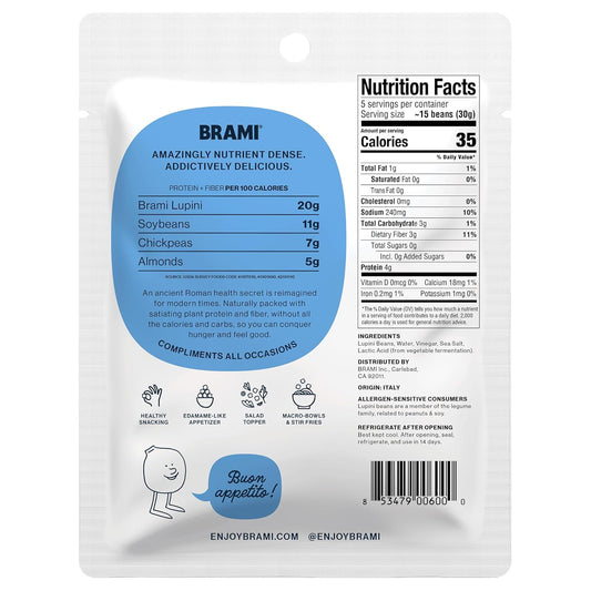 BRAMI_Lupini_Beans_Snack,_Sea_Salt_&_Vinegar,_7g_Plant_Based_Protein,_0g_Net_Carbs,_Vegan,_Vegetarian,_Keto,_Mediterranean_Diet,_Non_Perishable,_5.3oz