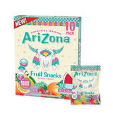 AriZona Lemonade Fruit Snacks, Sour Lemonade/ Green Tea/ Mixed Fruit - 0.9 oz, 10 count Box