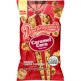 Popcornopolis Gourmet Caramel Corn Popcorn, Popped Popcorn Snack Bags 9.5 Oz Crispy Sugar Crunchy