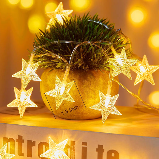 Minetom_Star_String_Lights_Battery_Operated_-_LED_Star_Fairy_String_Lights_with_Timer,_Waterproof_for_Indoor_Bedroom_Tent_Loft_Bed_Patio_Party_Wedding_Decor