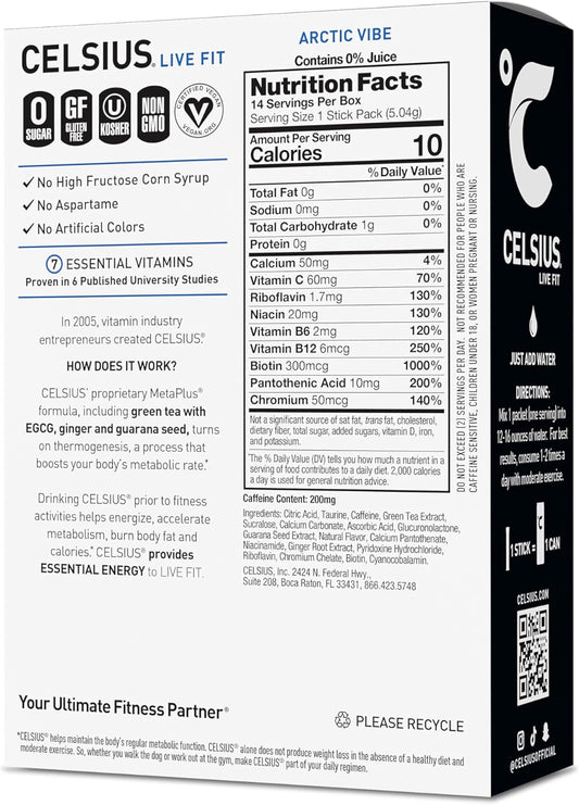 CELSIUS®_On-the-Go_Powder_Sticks_Arctic_Vibe,_Essential_Energy_2.5_Oz_(14_Sticks_per_Pack)