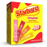 Starburst Singles to Go Variety Pack, Watertok Powdered Drink Mix, Includes 4 Flavors, Strawberry, Cherry, Orange And Lemon 1 Box