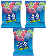 Jolly Rancher Fruit Chews - Pack of 3 - Delicious Chewy Candy in the Classic Flavors - Perfect for Snacking on the go