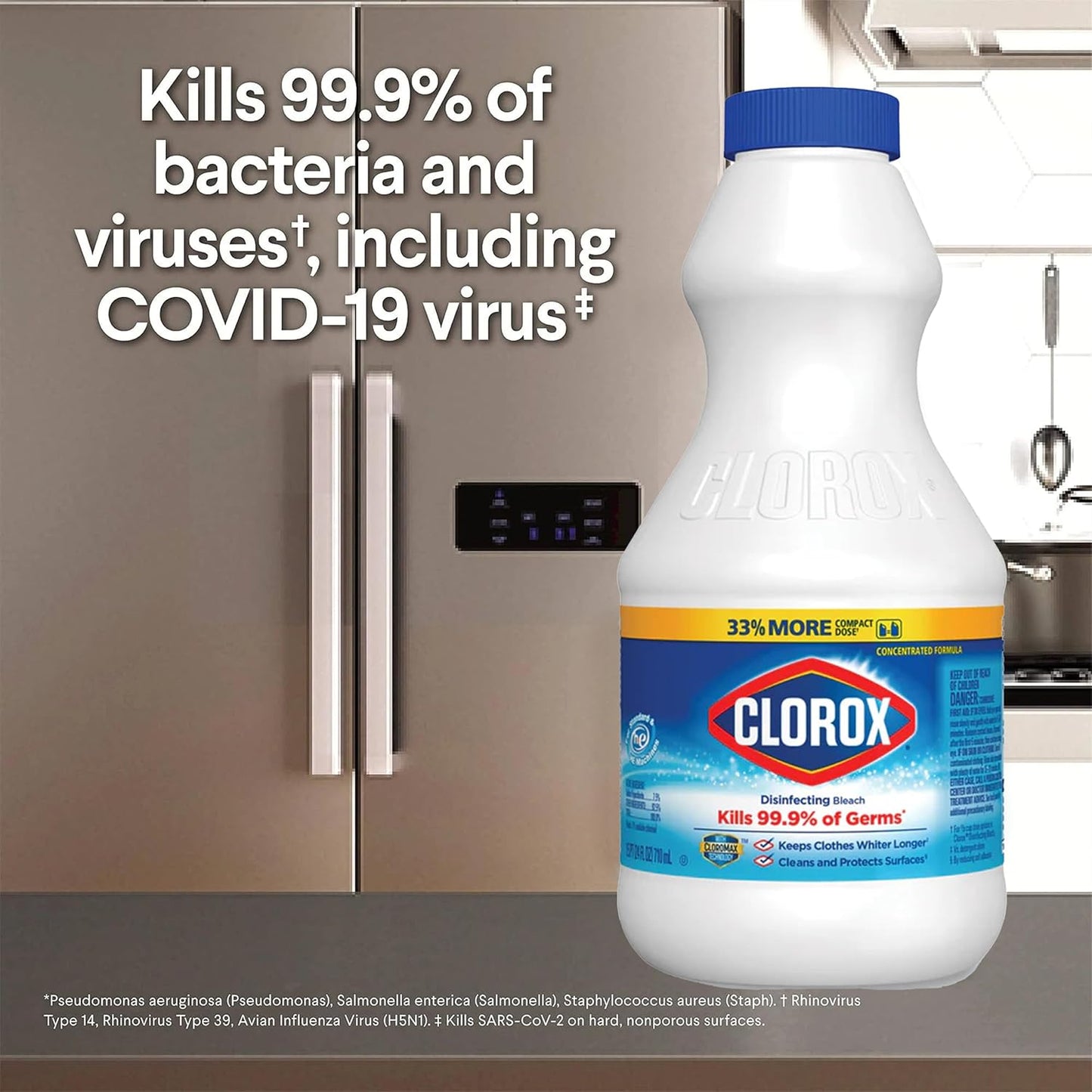 Clorox_Regular_Disinfecting_Bleach_Cleaner,_2_Pack_Concentrated_Liquid_Bleach,_Removes_Mold,_Mildew_and_Stains,_Whitens,_for_Multi_Purpose_Cleaning_and_Laundry,_24_oz_Bottles