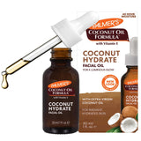 Palmer’s Coconut Oil Formula Coconut Monoi Luminous Hydration Facial Oil 1 Ounce - Hydrating and Radiant Formula for Skin Care