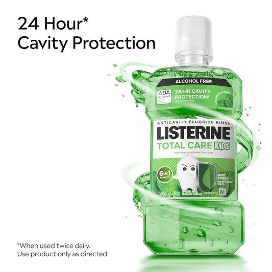 Listerine_Total_Care_Kids_Mouthwash,_ADA_Accepted,_Alcohol-Free_Anticavity_Fluoride_Mouthwash,_Oral_Rinse_for_Cavity_Protection_and_Fresh_Breath,_Mint_Shield_Flavor,_Twin_Pack,_2_x_500_mL