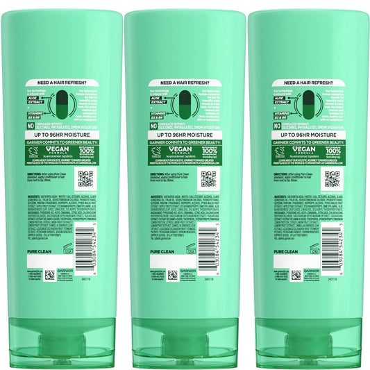 Garnier_Fructis_Pure_Clean_Hydrating_Conditioner,_12_Fl_Oz,_3_Count_(Packaging_May_Vary)