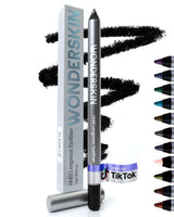 Wonderskin 1440 Longwear Eyeliner Black Eyeliner Pencil For Women Eye Makeup Waterproof Eyeliner Black Eye Pencil (Liquorice) Lipliner Cosmetic
