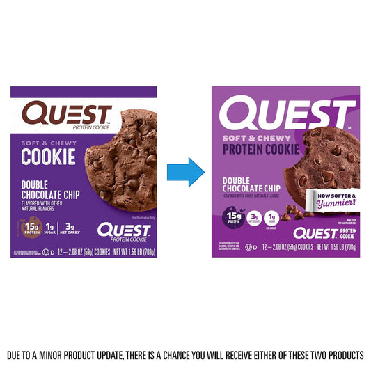 Quest_Nutrition_Double_Chocolate_Chip_Protein_Cookie,_15g_Protein,_1g_Sugar,_3g_Net_Carbs,_Keto_Friendly,_High_Protein,_Low_Carb;_4_Count