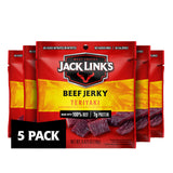 Jack Link's Beef Jerky Variety Pack - Ready to Eat Protein Snacks - 13g Protein per Serving - Made with 100% Real Beef