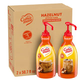Coffee mate, Coffee Creamer, Hazelnut, Concentrated Liquid Pump Bottle, Non Dairy, No Refrigeration, 50.7 fl oz (Pack of 2)