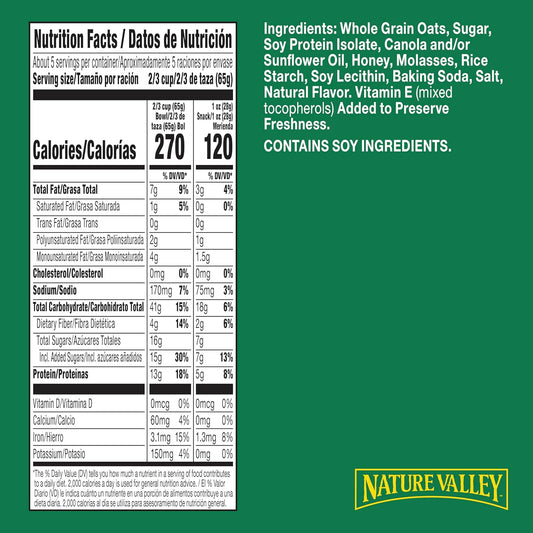 Nature_Valley_Protein_Granola,_Oats_and_Honey_Granola,_Resealable_Snack_Pouch,_11_oz