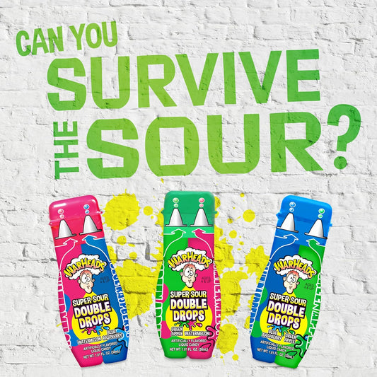 WARHEADS_Super_Sour_Double_Drops_-_Liquid_Sour_Candy_-_Blue_Raspberry,_Green_Apple_and_Watermelon_Assorted_Flavors_-_1.01_oz._Bottles_-_3_Pack