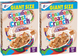 Cinnamon Toast Crunch Breakfast Cereal, Crispy Cinnamon Cereal, Family Size, 18.8 oz