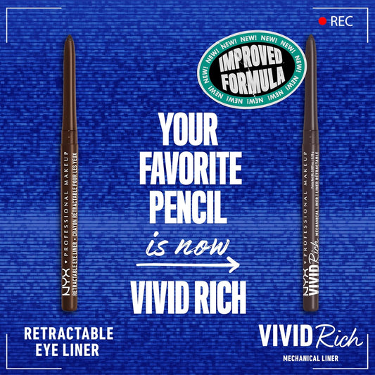 NYX_PROFESSIONAL_MAKEUP_Vivid_Rich_Mechanical_Eye_Pencil,_Vivid_Rich_Mechanical,_Creamy_Retractable_Eyeliner_-_Smokin_Topaz,_Brown_Eyeliner