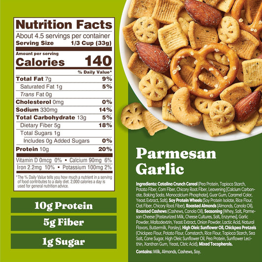 Catalina_Crunch_Protein_Snack_Mix_-_10g_Protein,_1g_Sugar_per_Serving_-_Good_Source_of_Fiber,_Gluten_Free_-_Parmesan_Garlic,_5.25_Ounce_Bag_(Pack_of_1)